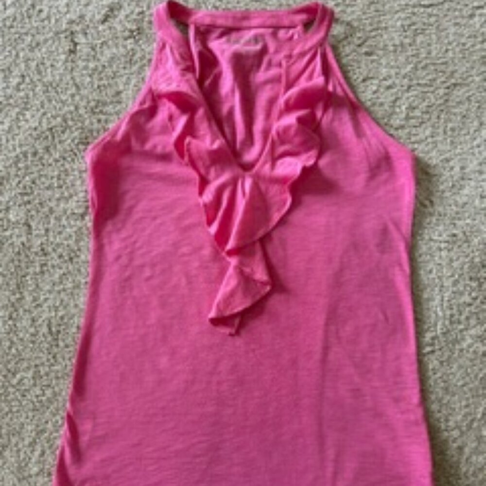 Lilly Pulitzer Ruffled Tank, size XS